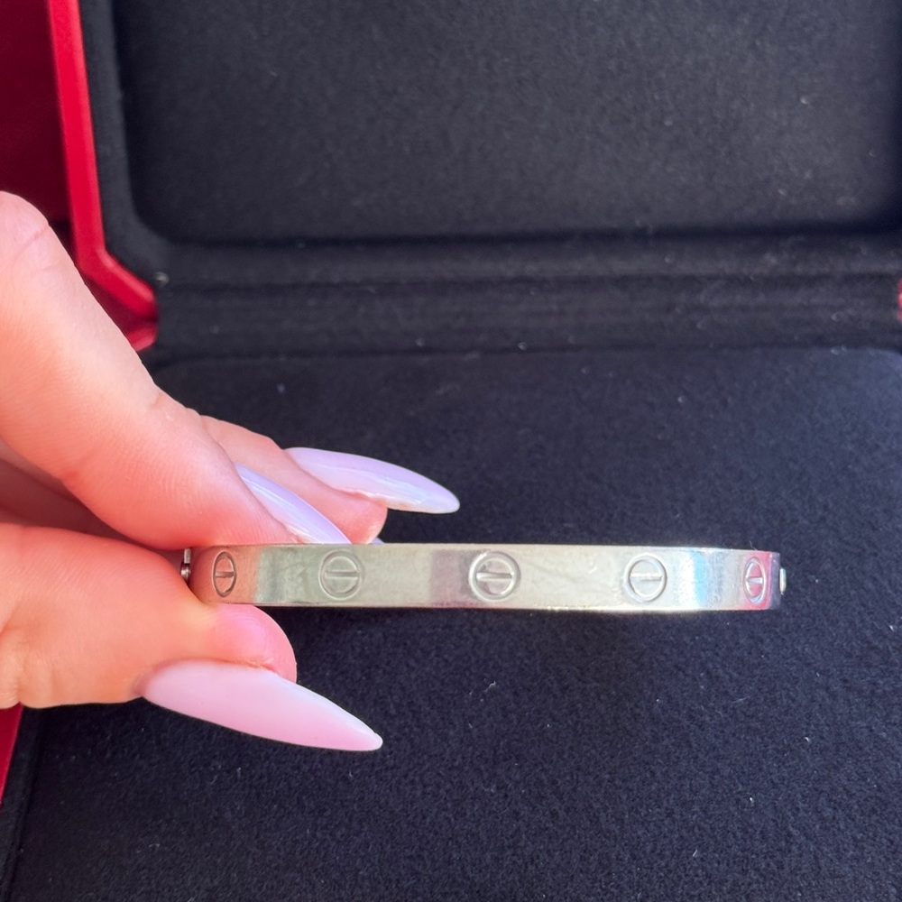 Authentic Cartier LOVE BRACELET, CLASSIC MODEL, 17 size. - Picture 12 of 16